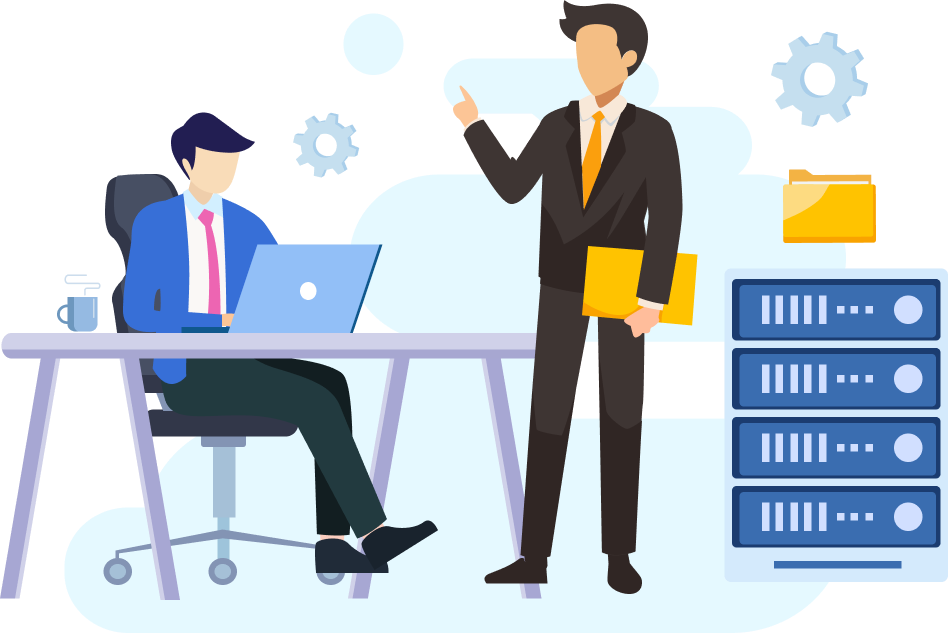 Office Meeting Illustration Office Meeting Illustration